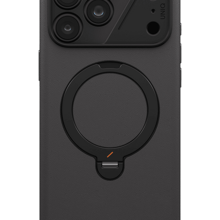 iPhone 18 Pro/17 Pro Elix Rotating Kickstand Kapak Kılıf - Siyah 2