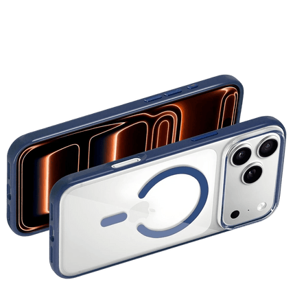 iPhone 18 Pro/17 Pro HBC-421 Lya Magsafe Kapak Kılıf - Mavi 3