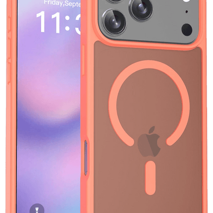 iPhone 18 Pro/17 Pro Jota Magsafe Kapak Kılıf - Turuncu