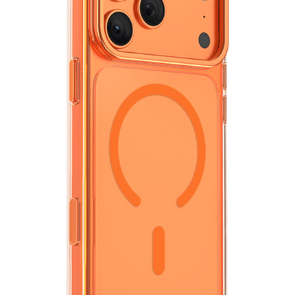 iPhone 18 Pro/17 Pro Magicam Standlı Magsafe Kapak Kılıf - Turuncu 3