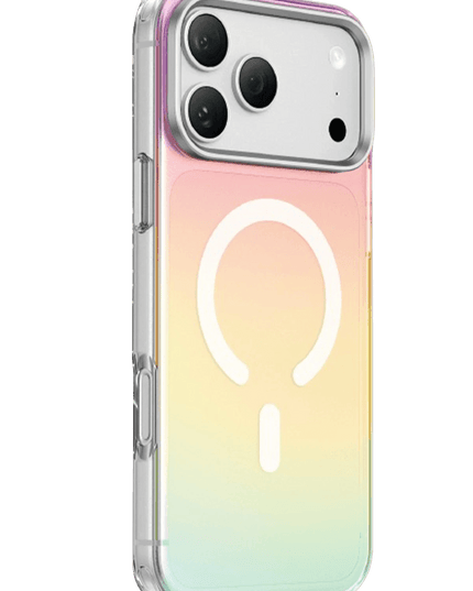 iPhone 18 Pro/17 Pro Rainbow Magsafe Kapak Kılıf - Gri 3