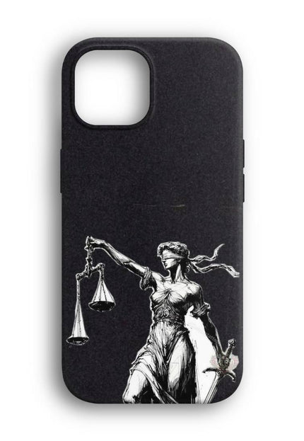 iphone themis adalet heykeli telefon kilifi