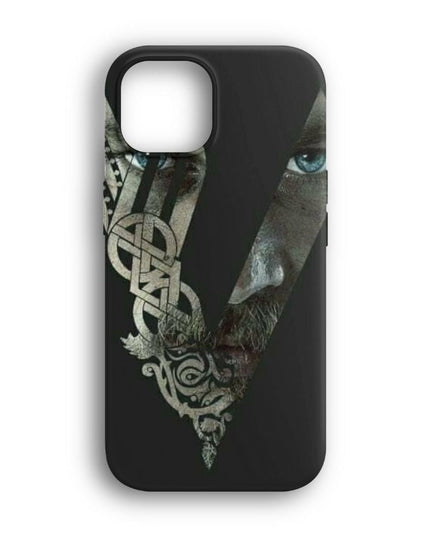 iphone vikings v telefon kilifi siyah
