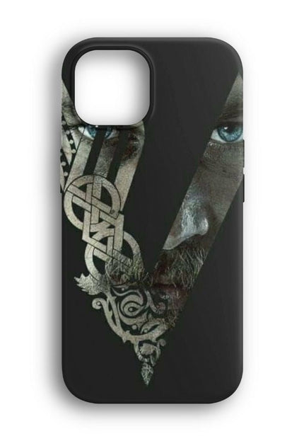 iphone vikings v telefon kilifi siyah