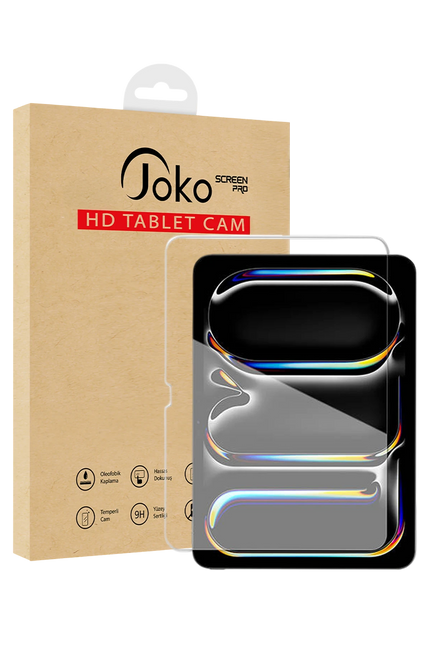 iPad Pro 11 (2025) 2in1 HD Tablet Cam Ekran Koruyucu