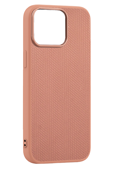 iPhone 12 Karel Silikon Kapak Kılıf - Kahverengi