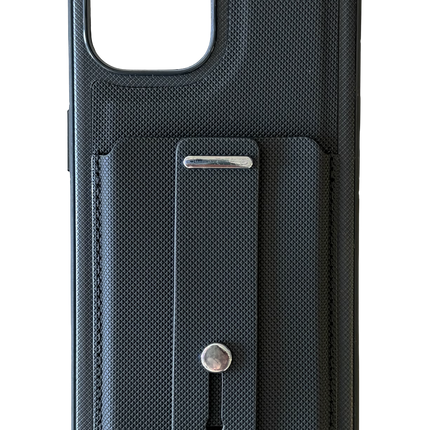 iPhone 14 Latte Kartvizitli Kapak Kılıf - Siyah