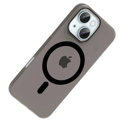 iPhone 14 PC Blank Magsafe Kapak Kılıf - Siyah 2
