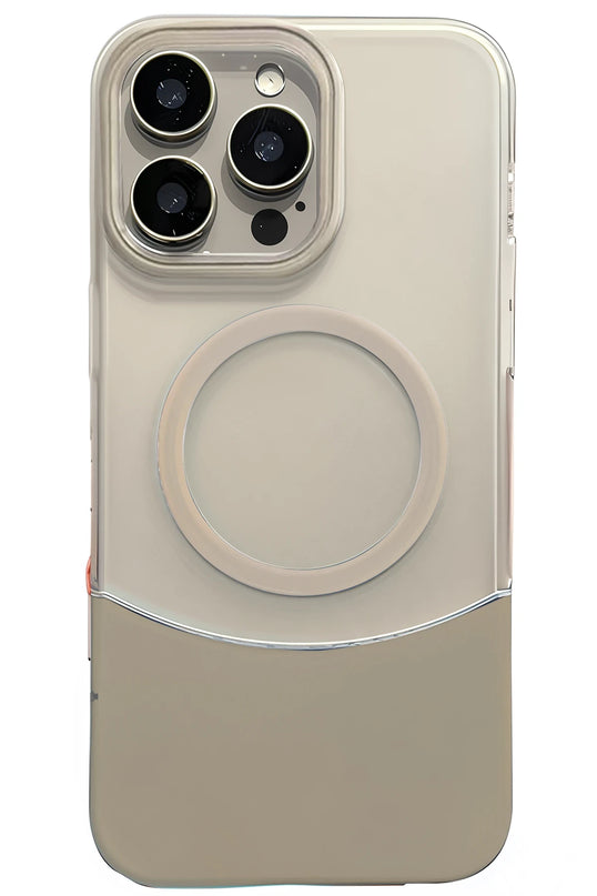 iPhone 14 Pro Max Velar Magsafe Kapak Kılıf - Natural Grey