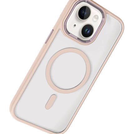 iPhone 14 Terea Magsafe Kapak Kılıf - Pembe 3