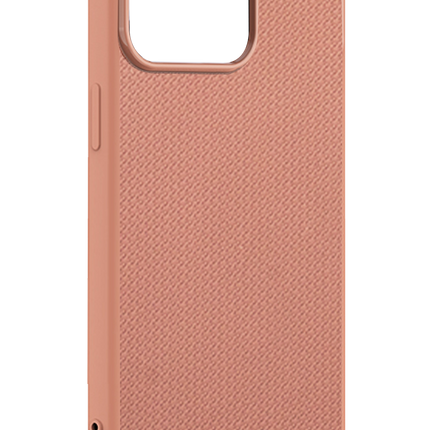 iPhone 15 Karel Silikon Kapak Kılıf - Kahverengi