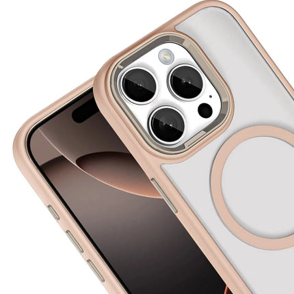 iPhone 15 Pro Max Terea Magsafe Kapak Kılıf - Gold 2