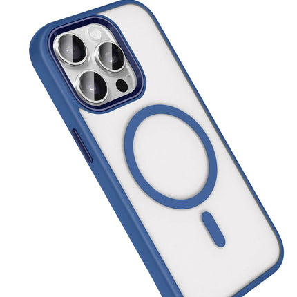 iPhone 15 Pro Max Terea Magsafe Kapak Kılıf - Lacivert 3