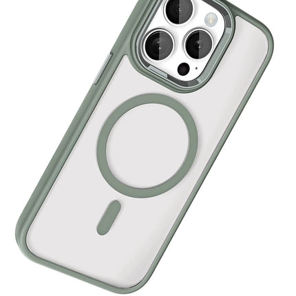 iPhone 15 Pro Max Terea Magsafe Kapak Kılıf - Titan Gri 4