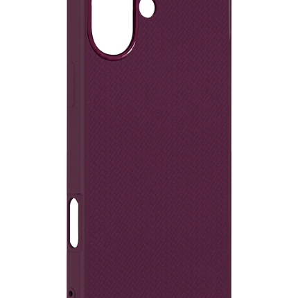 iPhone 16 Karel Silikon Kapak Kılıf - Bordo