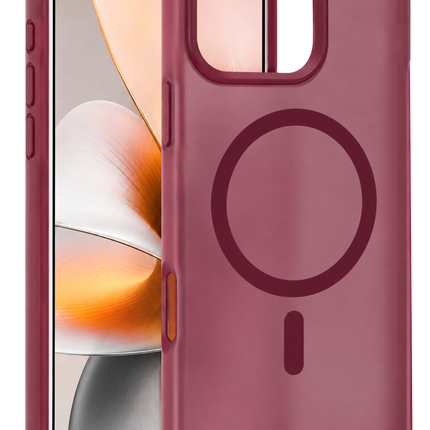 iPhone 16 Pro Max Pulse Magsafe Kapak Kılıf - Bordo
