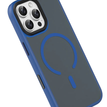 iPhone 16 Pro Max Megane Magsafe Kapak Kılıf - Lacivert 4