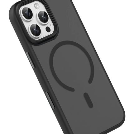 iPhone 16 Pro Max Megane Magsafe Kapak Kılıf - Siyah 4