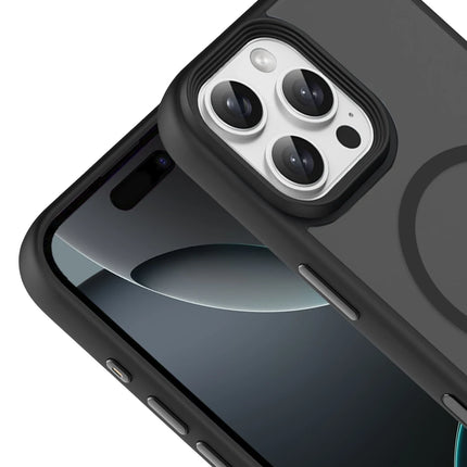 iPhone 16 Pro Max Megane Magsafe Kapak Kılıf - Siyah 2