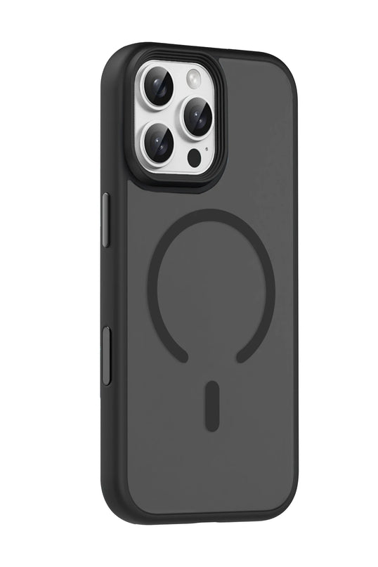 iPhone 16 Pro Max Megane Magsafe Kapak Kılıf - Siyah 3