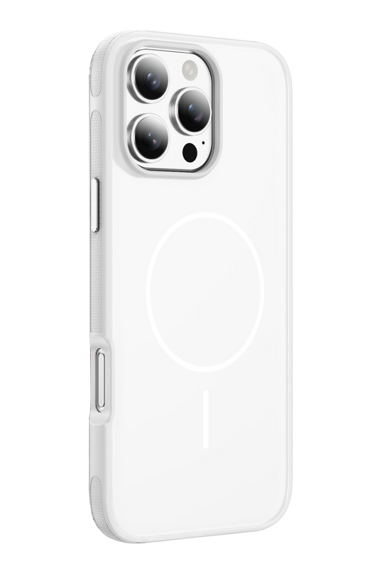iPhone 16 Pro Max Neksa Magsafe Kapak Kılıf - Beyaz 2