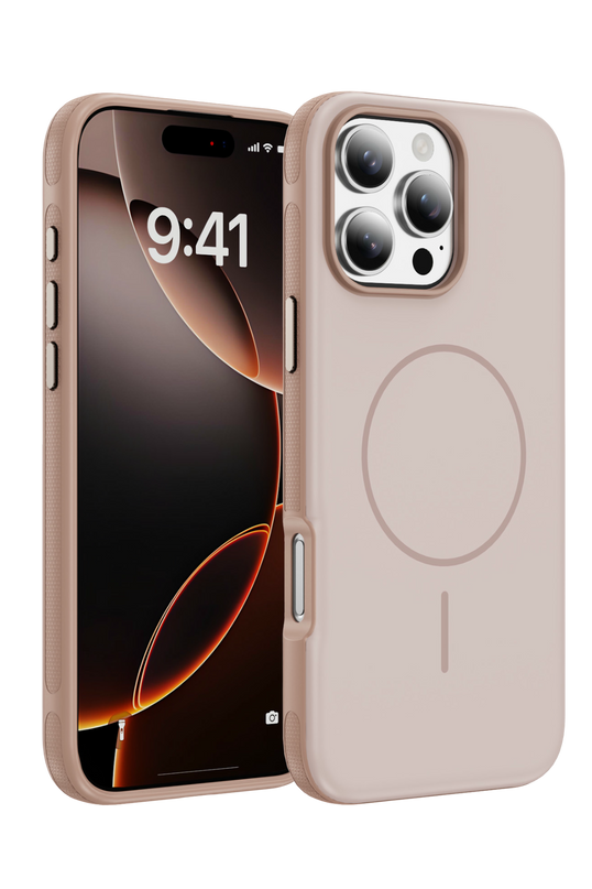 iPhone 16 Pro Max Neksa Magsafe Kapak Kılıf - Rose