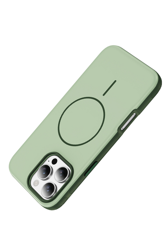 iPhone 16 Pro Max Neksa Magsafe Kapak Kılıf - Yeşil 3