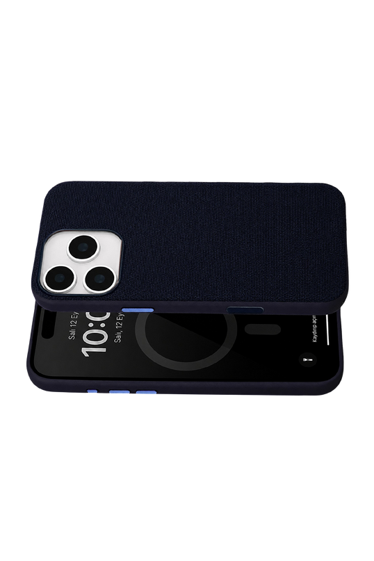 iPhone 16 Pro Max Vero Magsafe Kapak Kılıf - Mavi 3
