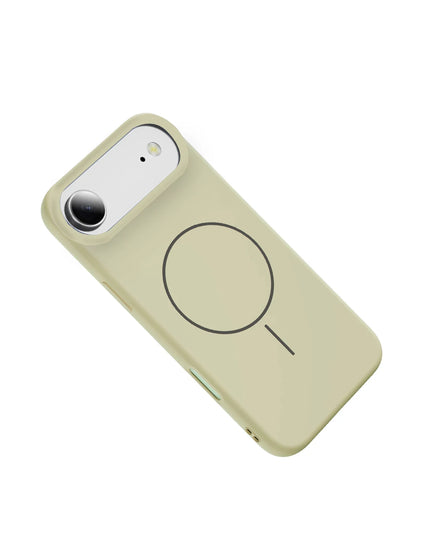 iPhone 17 Air Jully Magsafe Kapak Kılıf - Bej 2