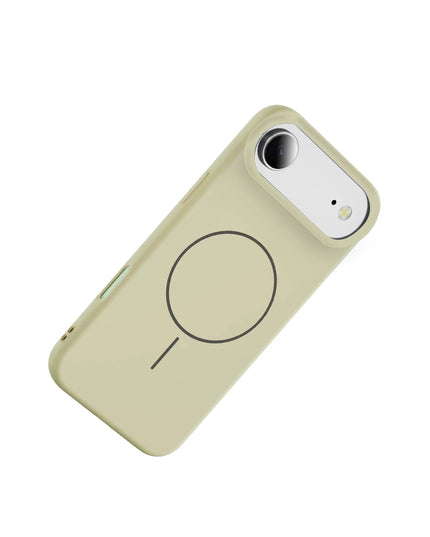 iPhone 17 Air Jully Magsafe Kapak Kılıf - Bej 3