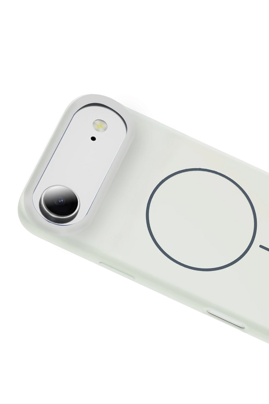 iPhone 17 Air Jully Magsafe Kapak Kılıf - Beyaz 4