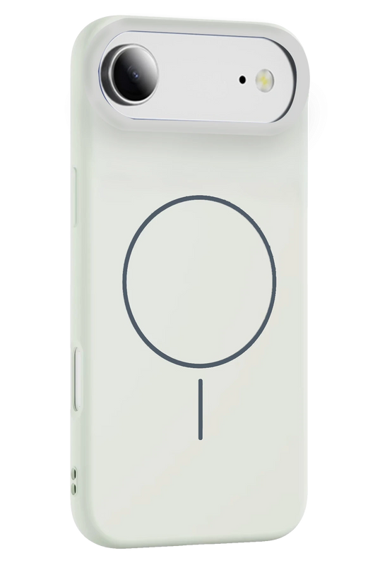 iPhone 17 Air Jully Magsafe Kapak Kılıf - Beyaz