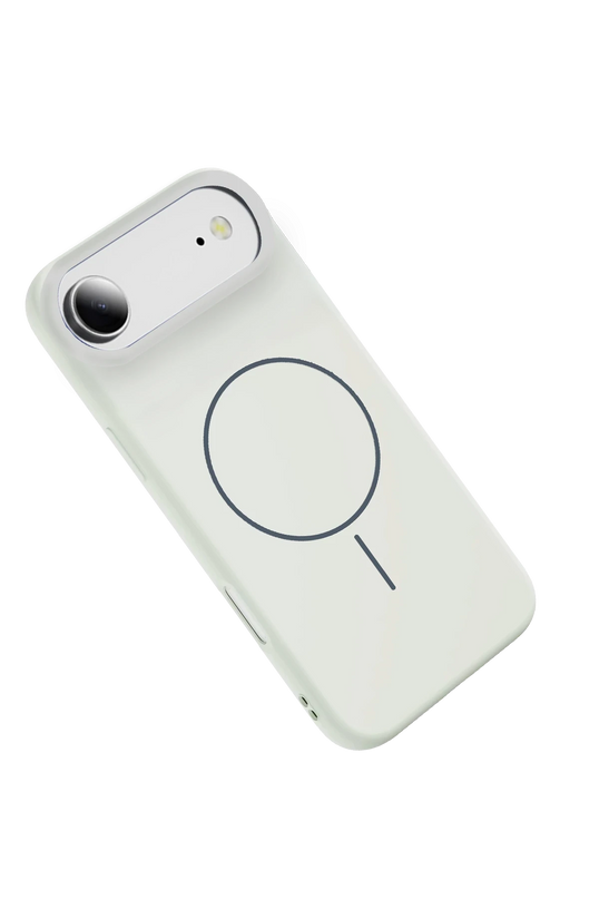 iPhone 17 Air Jully Magsafe Kapak Kılıf - Beyaz 2