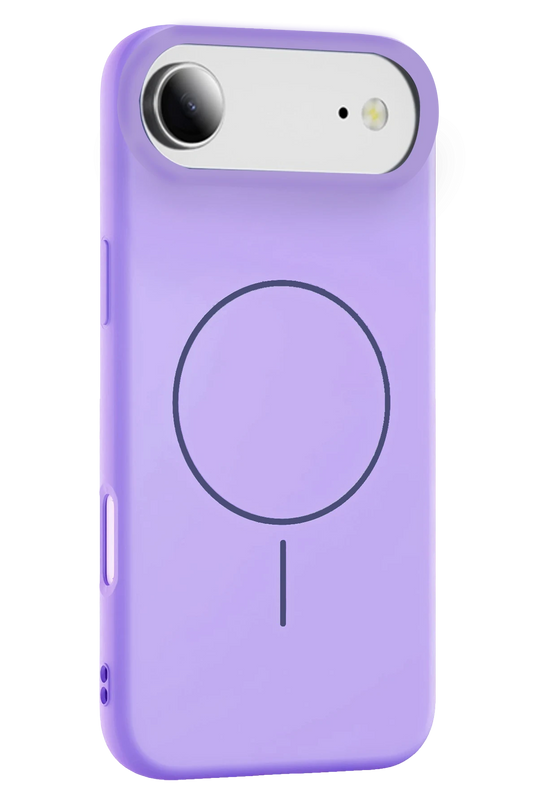 iPhone 17 Air Jully Magsafe Kapak Kılıf - Lila