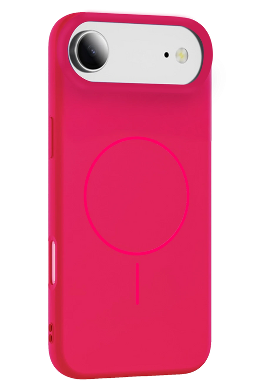iPhone 17 Air Jully Magsafe Kapak Kılıf - Pembe