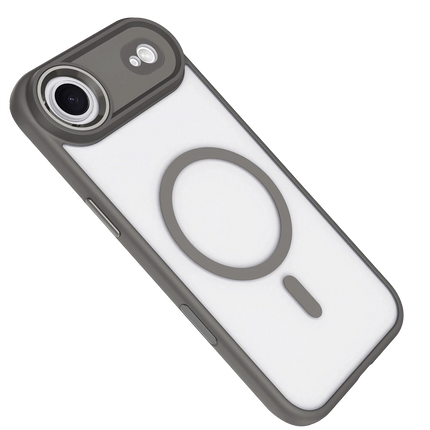 iPhone 17 Air Terea Magsafe Kapak Kılıf - Gri 5