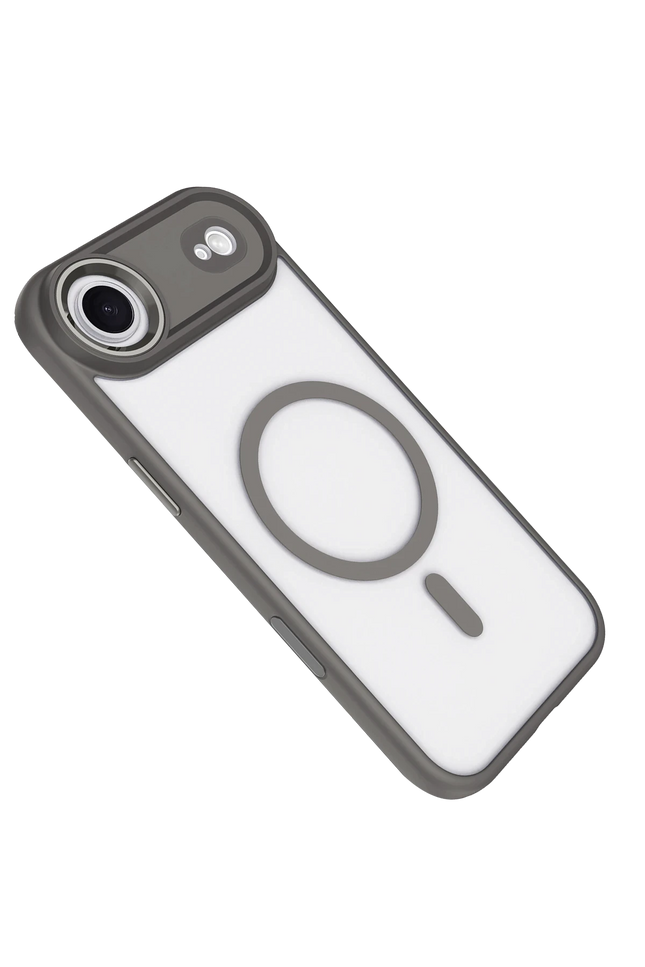 iPhone 17 Air Terea Magsafe Kapak Kılıf - Gri 5