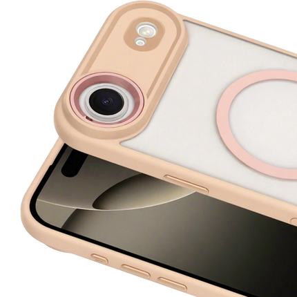 iPhone 17 Air Terea Magsafe Kapak Kılıf - Pembe 2