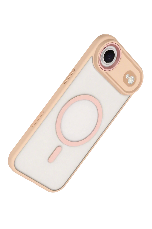 iPhone 17 Air Terea Magsafe Kapak Kılıf - Pembe 4