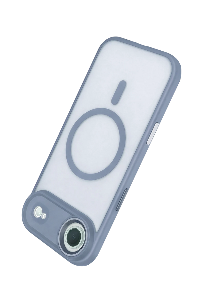 iPhone 17 Air Terea Magsafe Kapak Kılıf - Açık Mavi 4