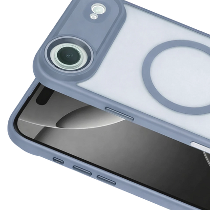 iPhone 17 Air Terea Magsafe Kapak Kılıf - Açık Mavi 2