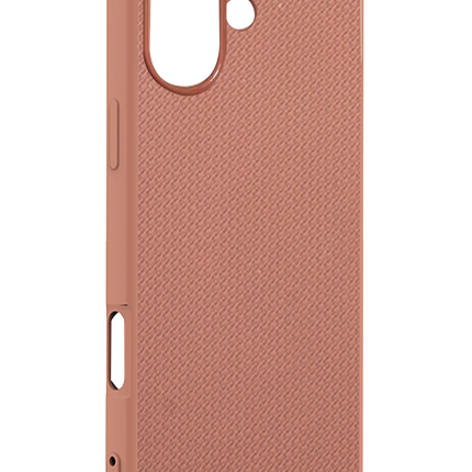 iPhone 17 Karel Silikon Kapak Kılıf - Kahverengi