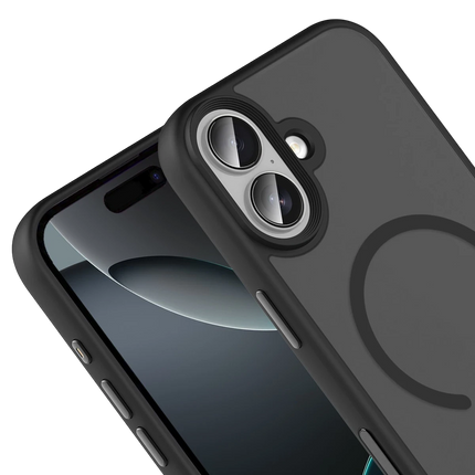 iPhone 17 Megane Magsafe Kapak Kılıf - Siyah 3