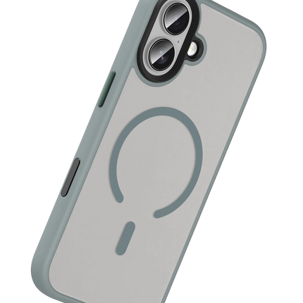 iPhone 17 Megane Magsafe Kapak Kılıf - Titan Gri 4