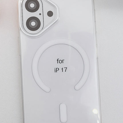 iPhone 17 PC Blank Magsafe Kapak Kılıf - Şeffaf 2