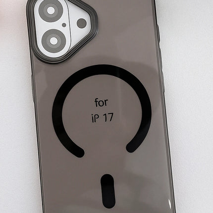 iPhone 17 PC Blank Magsafe Kapak Kılıf - Siyah 2