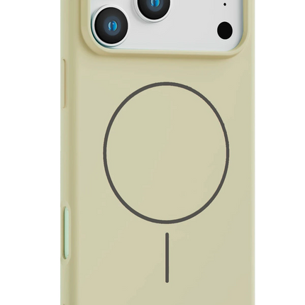 iPhone 17 Pro/18 Pro Jully Magsafe Kapak Kılıf - Bej