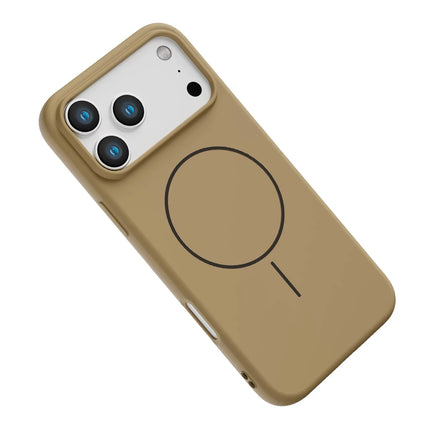 iPhone 17 Pro/18 Pro Jully Magsafe Kapak Kılıf - Çöl Titanyum 4