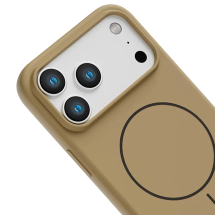 iPhone 17 Pro/18 Pro Jully Magsafe Kapak Kılıf - Çöl Titanyum 2
