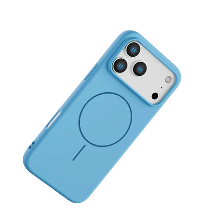 iPhone 17 Pro/18 Pro Jully Magsafe Kapak Kılıf - Mavi 3